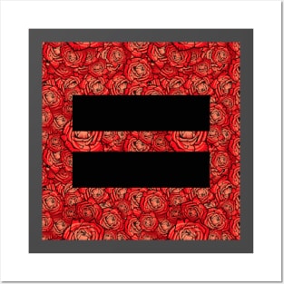 Floral Equality Shirt 4 Posters and Art